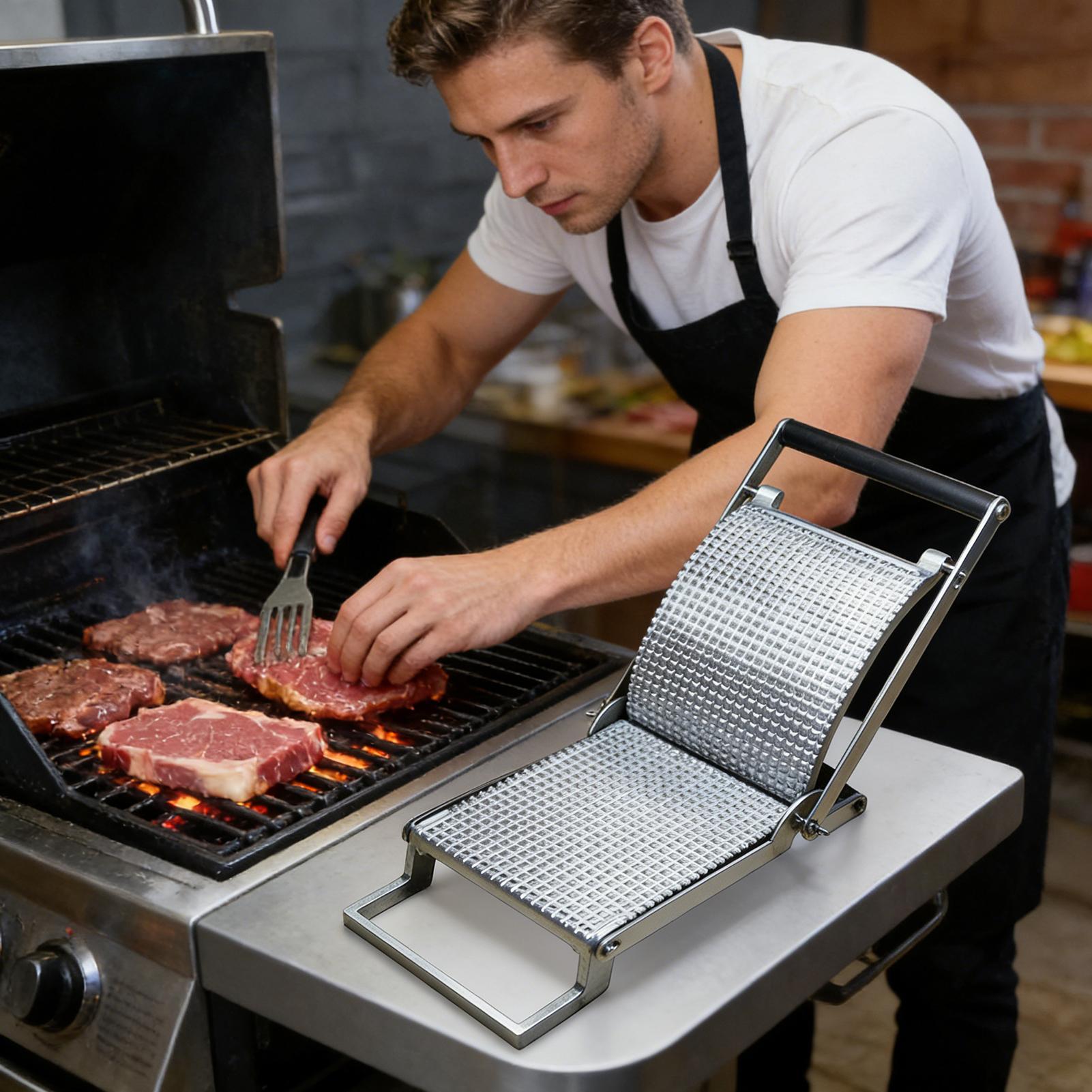 Meal Prep With Chicken - เครื่องนวดเนื้อสแตนเลสแบบใช้มือ อุปกรณ์ครัวสำหรับนวดเนื้อสัตว์ ไก่ เนื้อวัว สำหรับหมักเนื้อ ทำอาหาร
