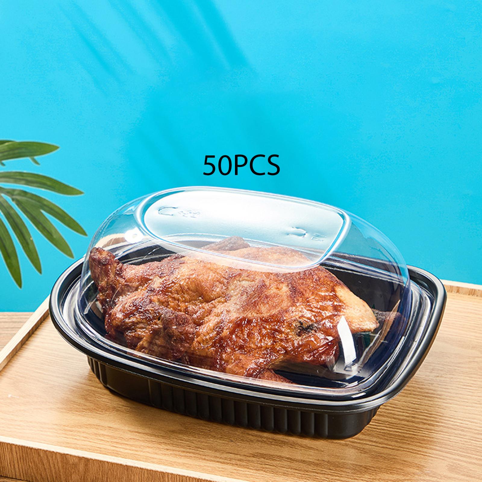 กล่องใส่ไก่ย่างแบบใช้แล้วทิ้ง  - Meal Prep With Chicken บทวิจารณ์และราคา