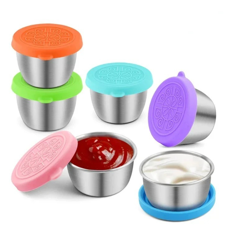 ชุดถ้วยซอสสแตนเลส 304 6 ชิ้น/ช - Sauce Dipping Cup บทวิจารณ์และราคา