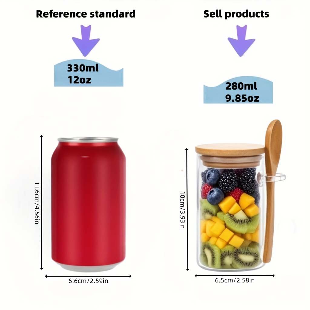4/8/12 ชิ้น, ถ้วยอาหารเช้าข้าว - Meal Prep Chia Pudding บทวิจารณ์และราคา