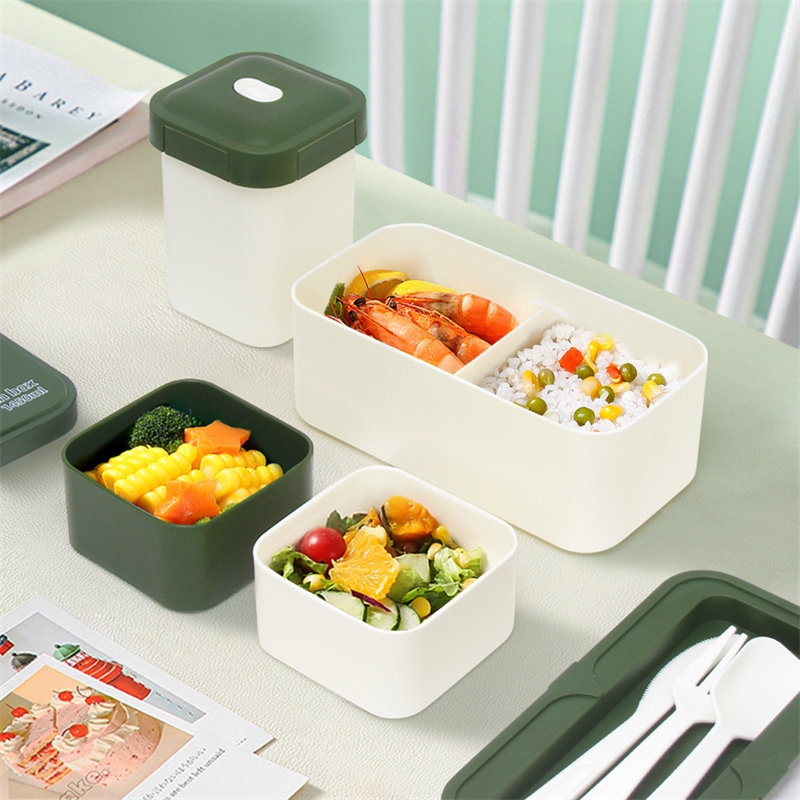 กล่องอาหารกลางวันสองช่องไมโครเ - Meal Prep Japanese Food บทวิจารณ์และราคา