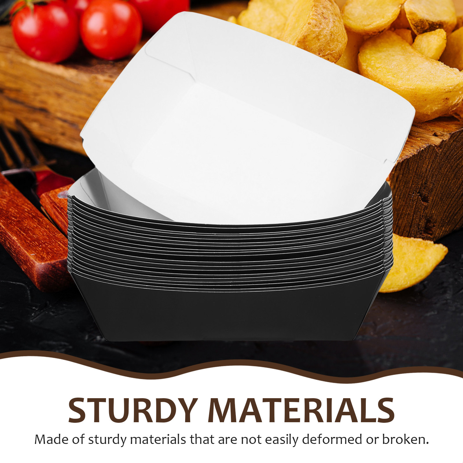20 ชิ้น กล่องอาหารกระดาษคราฟท์ - Meal Prep With Chicken บทวิจารณ์และราคา