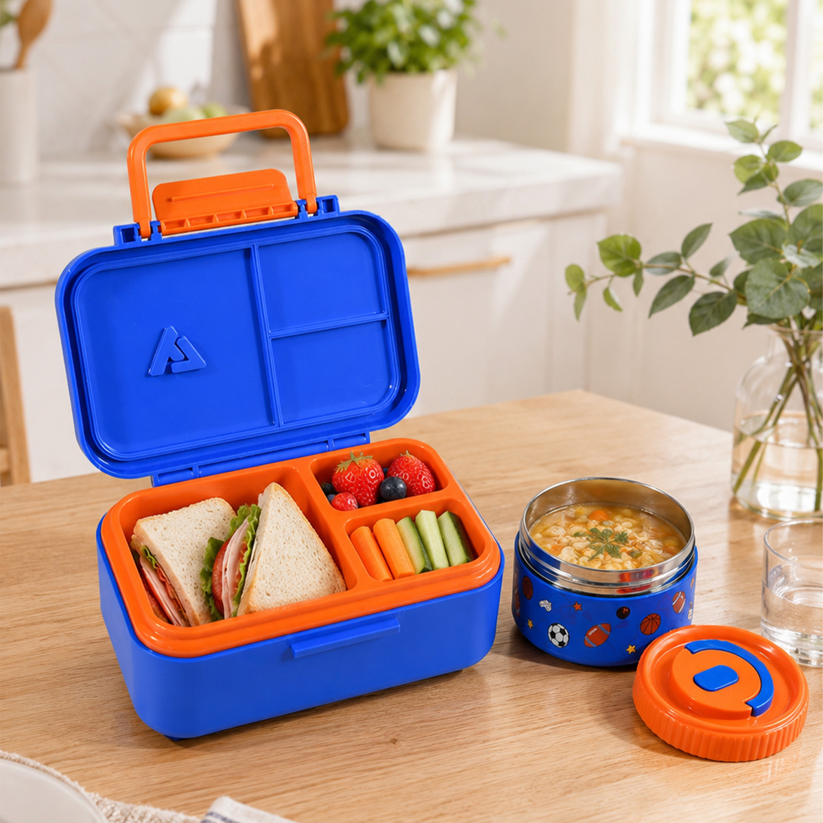 กล่องข้าวเบนโตะพร้อมกระติกน้ำส - Meal Prep Co บทวิจารณ์และราคา