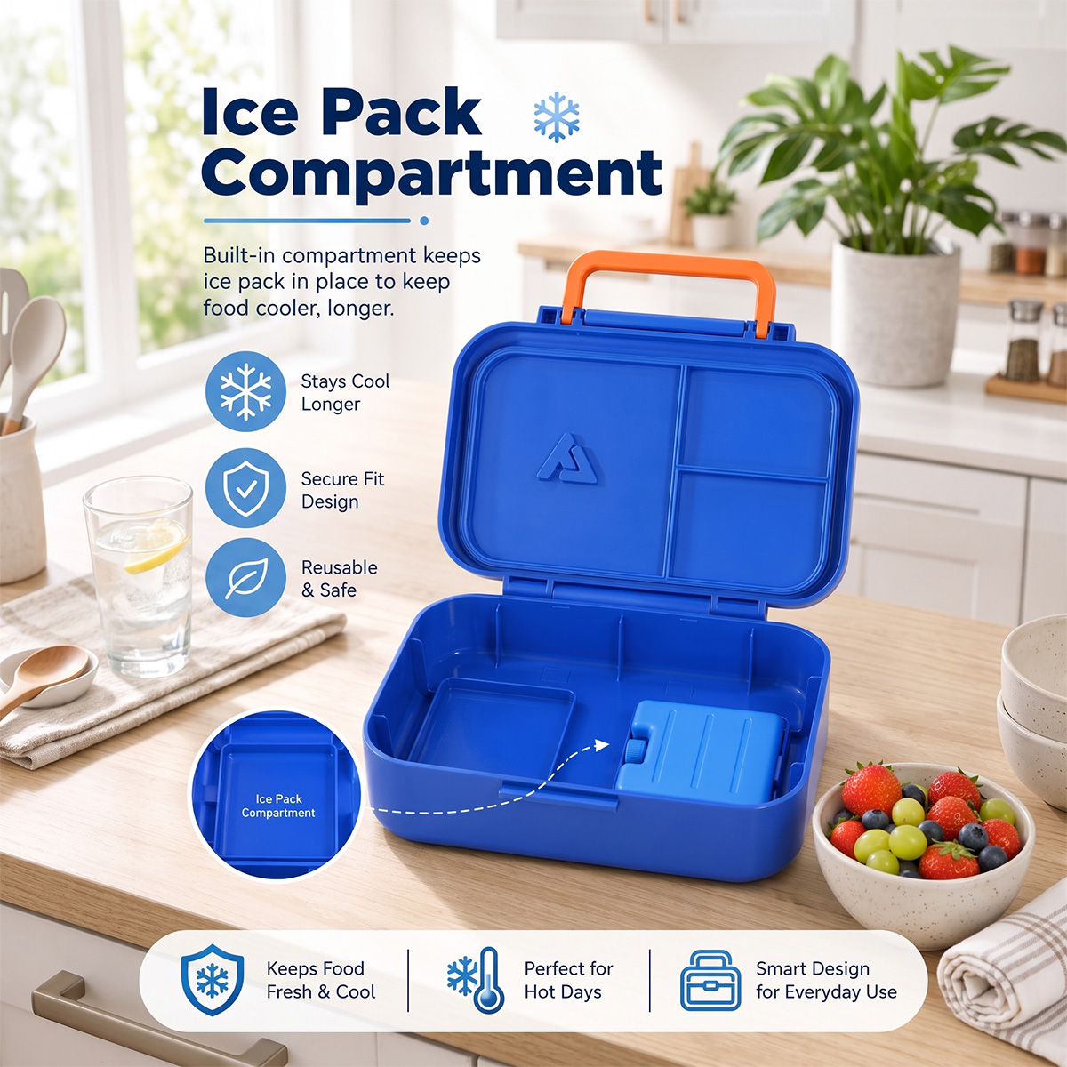 กล่องข้าวเบนโตะพร้อมกระติกน้ำส - Meal Prep Co บทวิจารณ์และราคา