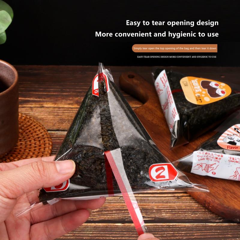 ถุงบรรจุภัณฑ์ข้าวปั้นซูชิทรงสา - Meal Prep With Rice บทวิจารณ์และราคา