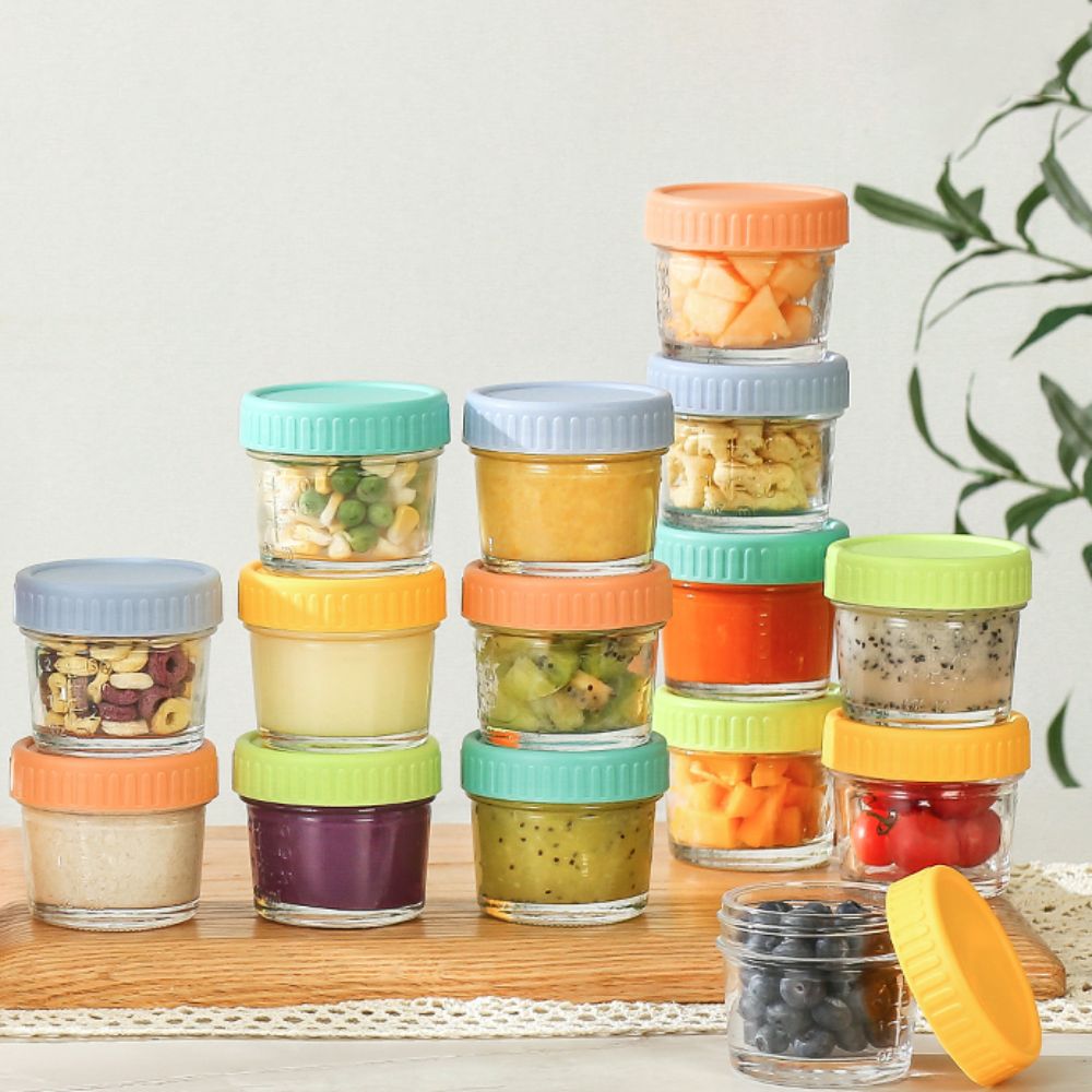 ขวดแก้วใส่อาหารเด็กแบบใช้ซ้ำได - Sauce Dipping Cup บทวิจารณ์และราคา