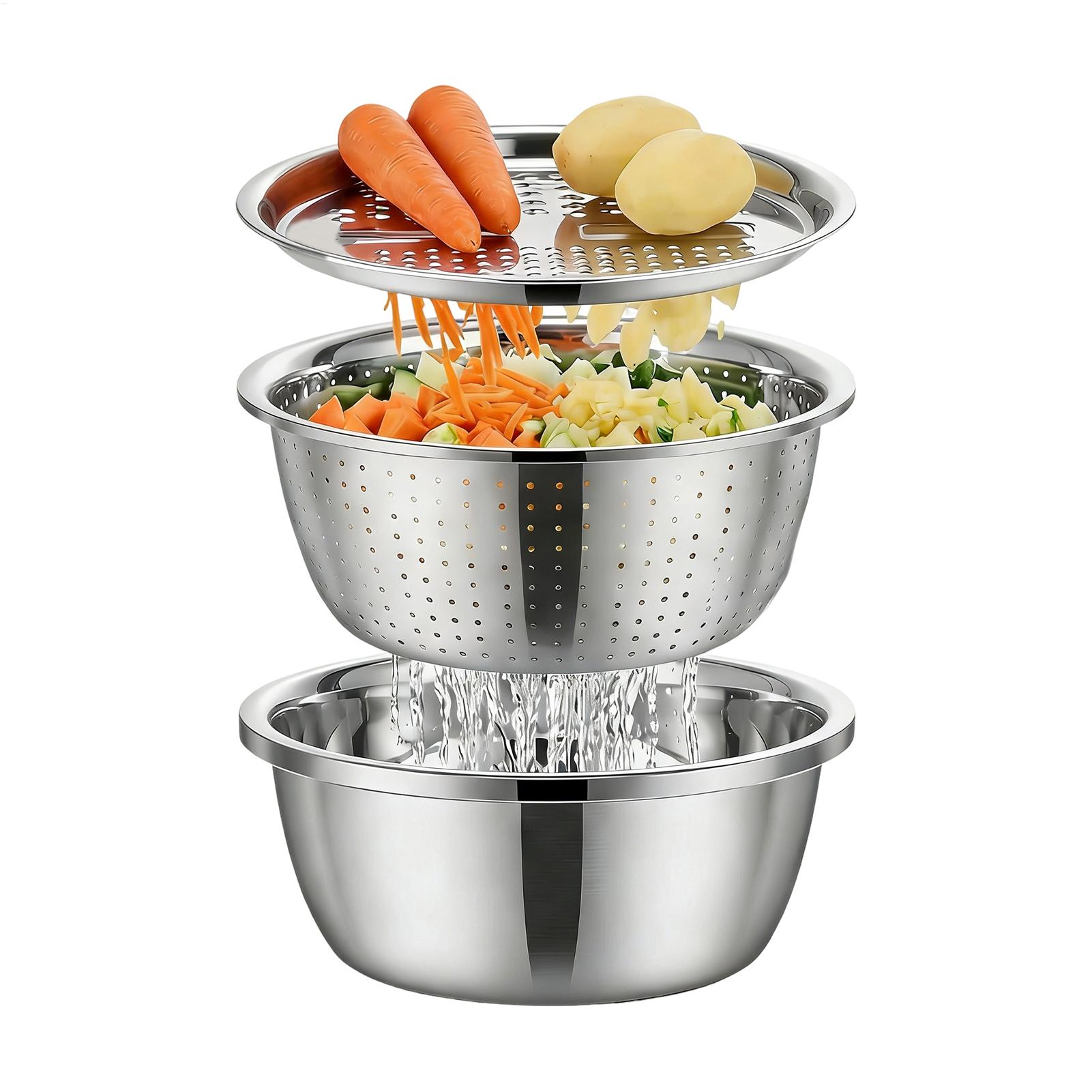 กระชอนกรองสแตนเลส ขนาด 26 ซม.  - Meal Prep With Rice บทวิจารณ์และราคา