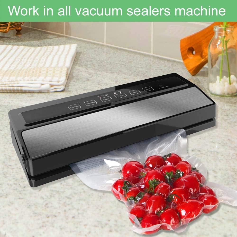 ม้วนถุงซีลสูญญากาศแบบหนาพิเศษพ - Meal Prep Vacuum Seal บทวิจารณ์และราคา