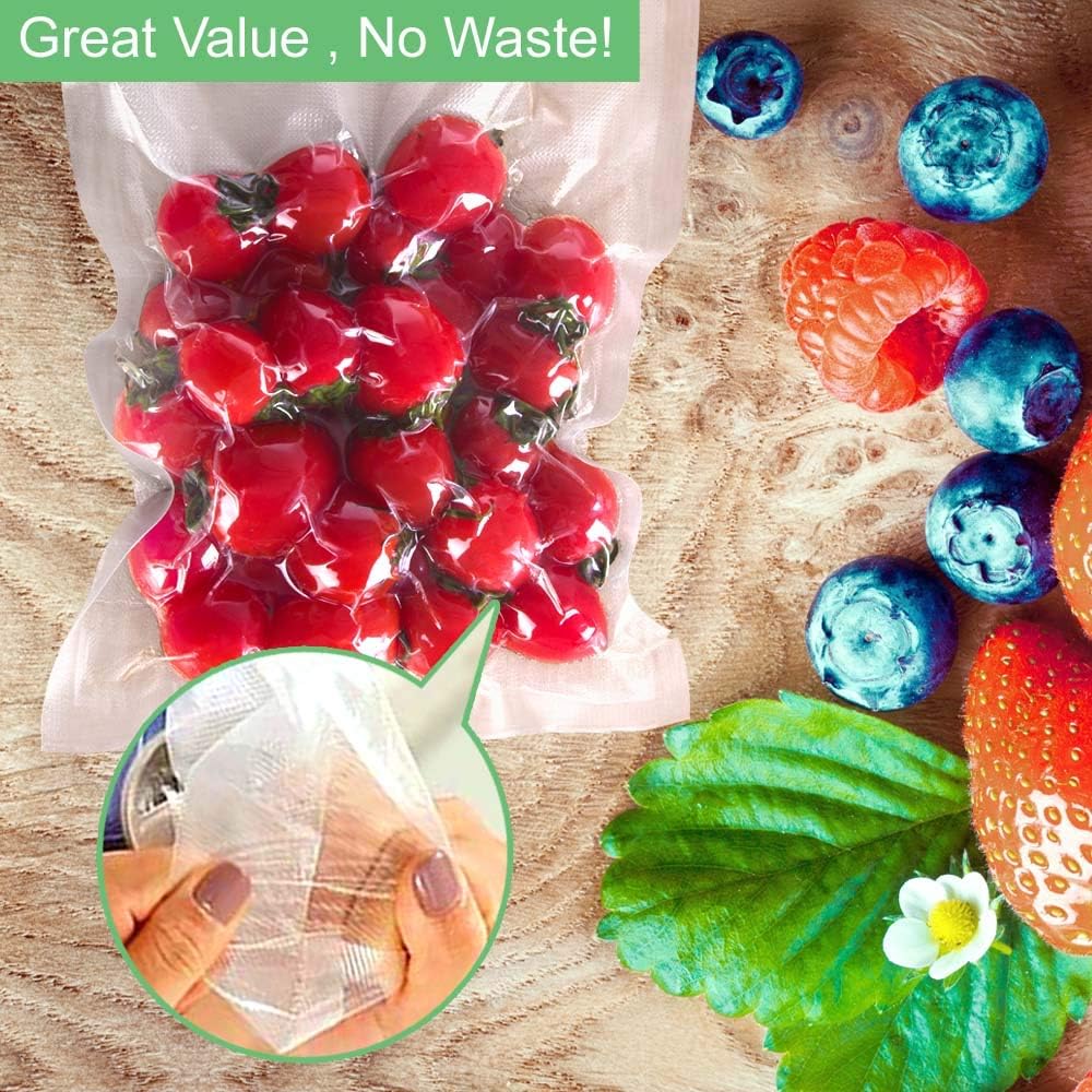 ม้วนถุงซีลสูญญากาศแบบหนาพิเศษพ - Meal Prep Vacuum Seal บทวิจารณ์และราคา