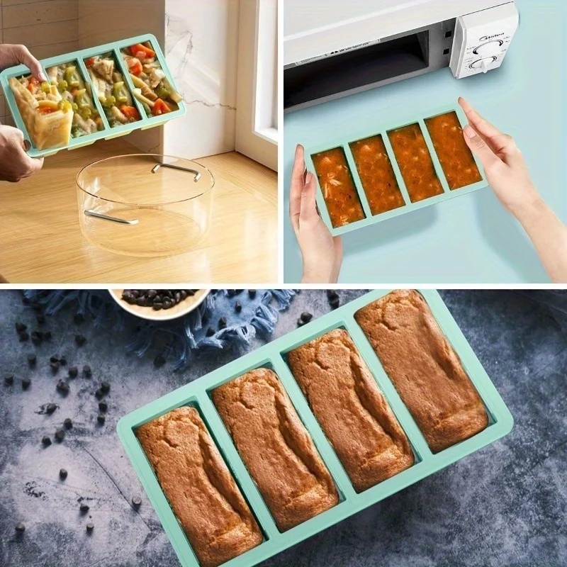 ถาดซิลิโคนสำหรับแช่แข็งแบบซ้อน - Meal Prep Chia Pudding บทวิจารณ์และราคา