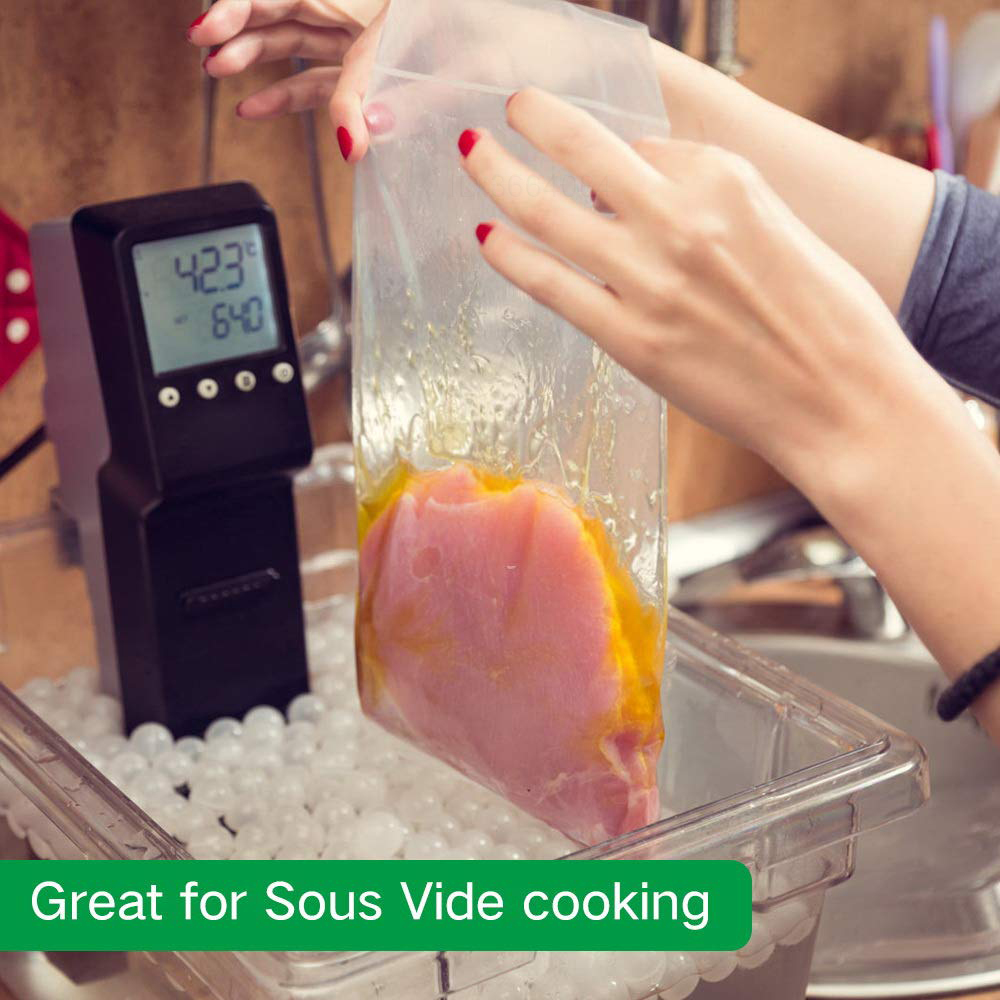 Sous Vide ถุงม้วนสำหรับบรรจุภั - Meal Prep Vacuum Seal Containers บทวิจารณ์และราคา