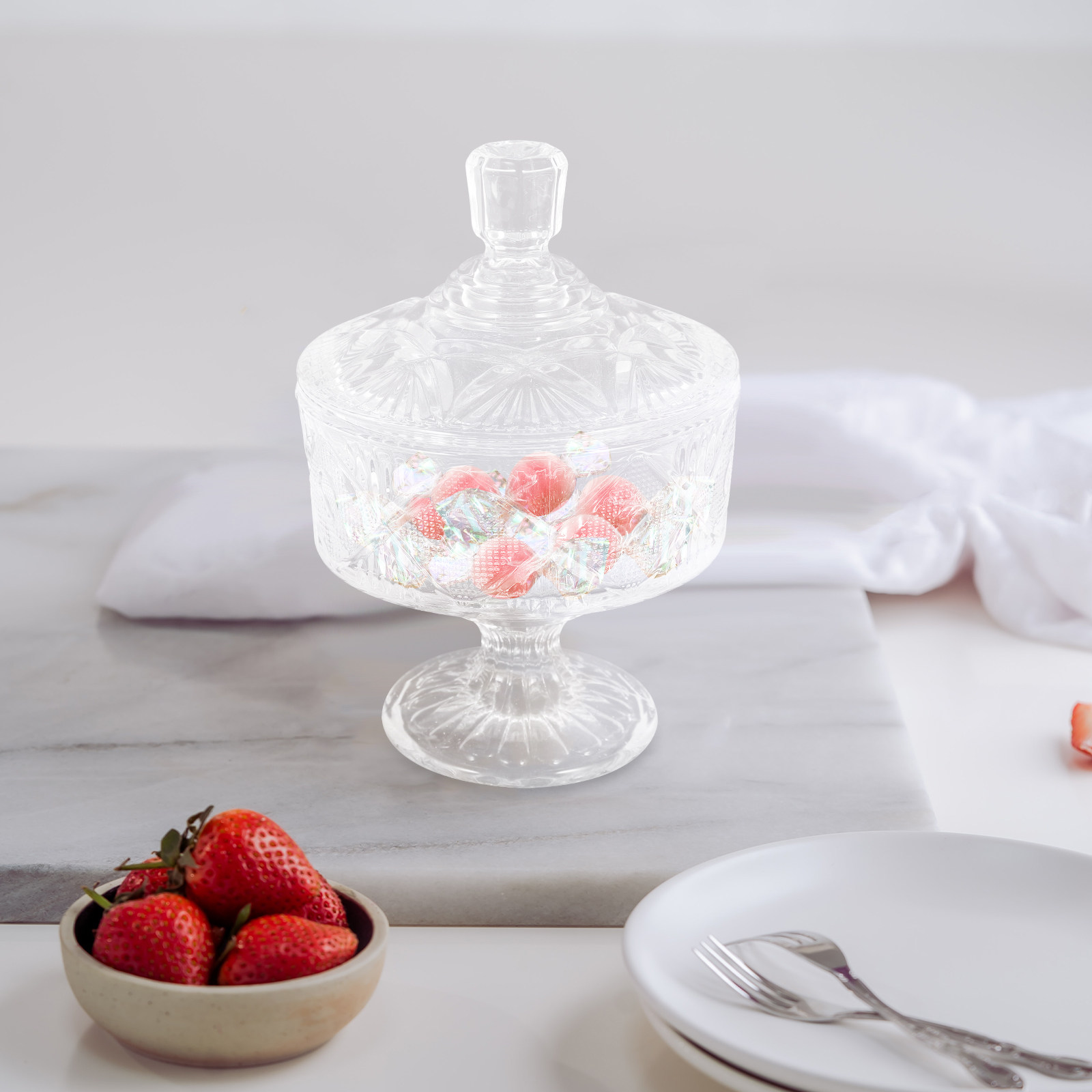 1 ชิ้น โหลแก้วคุณภาพสูง ป้องกั - Meal Prep Glass Containers บทวิจารณ์และราคา