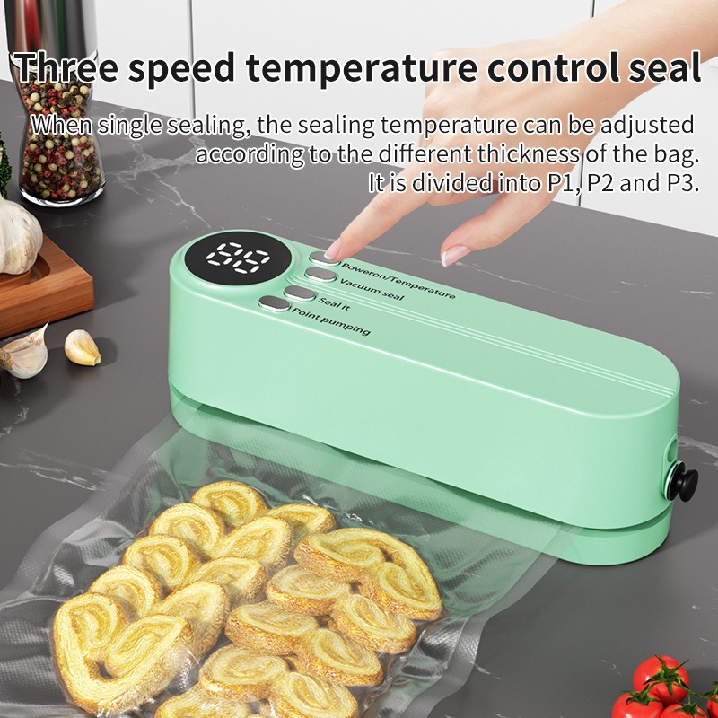 เครื่องซีลสูญญากาศไฟฟ้าแบบพกพา - Meal Prep Vacuum Seal บทวิจารณ์และราคา