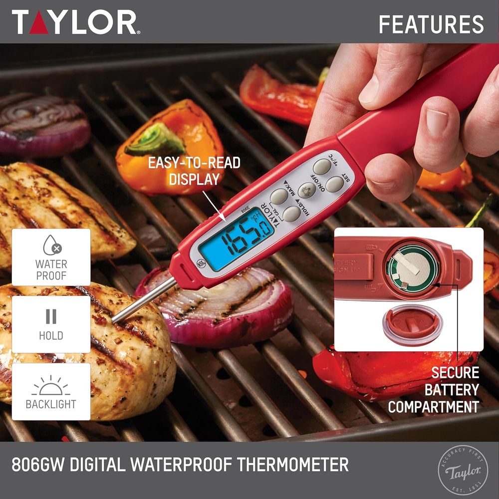 เครื่องวัดอุณหภูมิเนื้อแบบดิจิ - Meal Prep With Chicken บทวิจารณ์และราคา