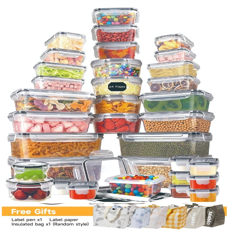 ชุดเก็บอาหารปลอดสาร BPA 48 ชิ้ - Meal Prep Glass Containers บทวิจารณ์และราคา