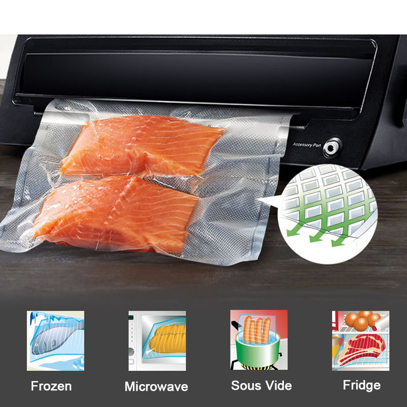 ถุงเก็บอาหารแบบสุญญากาศม้วน12/ - Meal Prep Vacuum Seal บทวิจารณ์และราคา