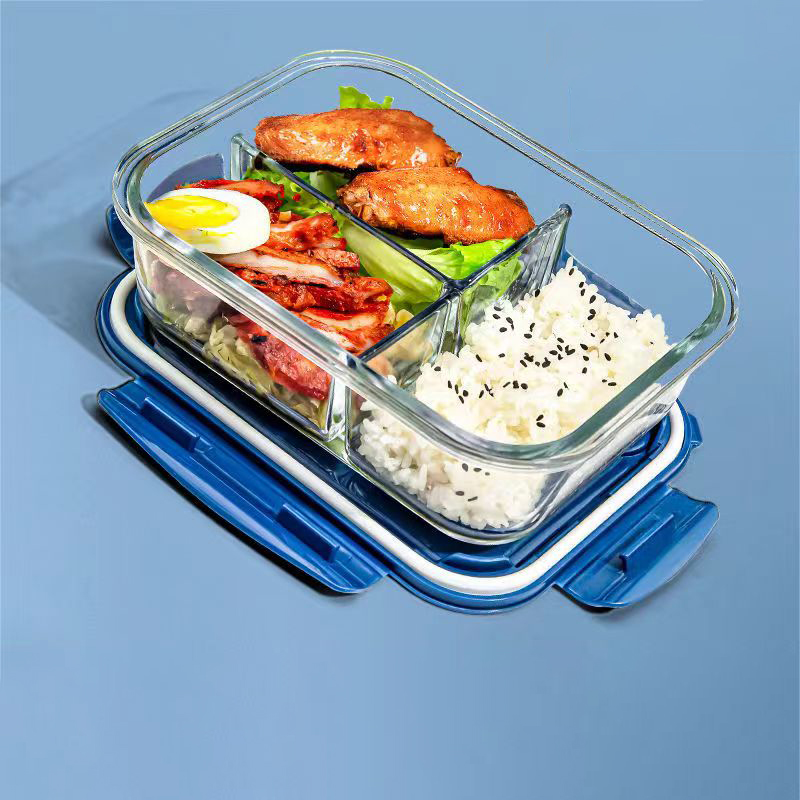 สไตล์ใหม่กล่องอาหารกลางวันแก้ว - Meal Prep Glass Containers บทวิจารณ์และราคา