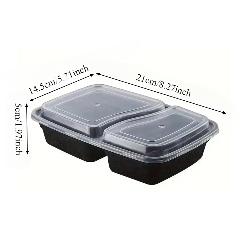 10 ชุดกล่องอาหารทิ้งพร้อมฝาปิด - Meal Prep Glass Containers บทวิจารณ์และราคา