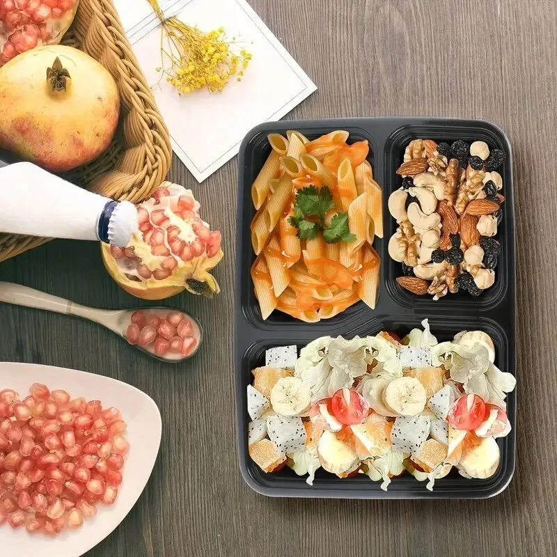 10 ชุดกล่องอาหารทิ้งพร้อมฝาปิด - Meal Prep Glass Containers บทวิจารณ์และราคา