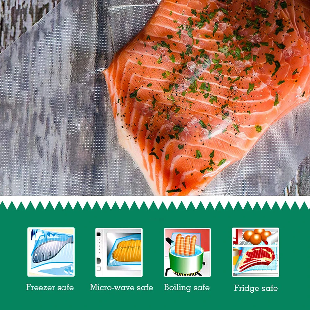 Sous Vide ถุงม้วนสำหรับเครื่อง - Meal Prep Vacuum Seal บทวิจารณ์และราคา