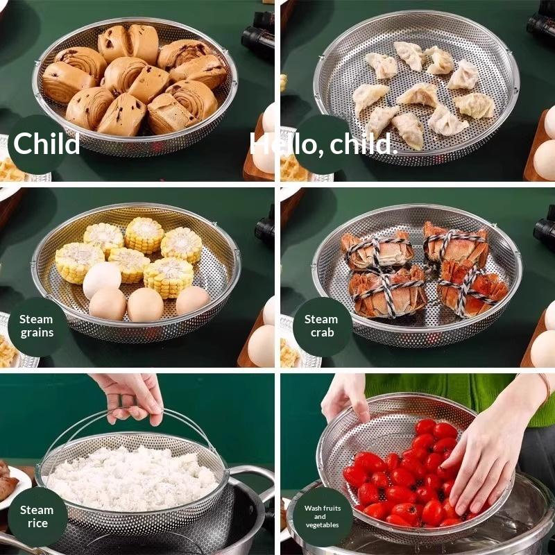 ตะกร้าสแตนเลสสำหรับนึ่งอาหารพร - Meal Prep Co บทวิจารณ์และราคา