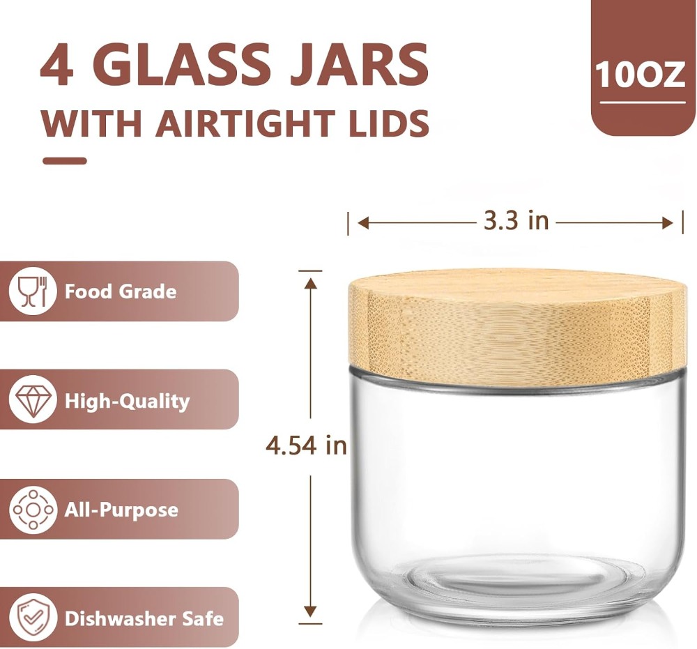 ภาชนะใส่โอ๊ตมีลแบบค้างคืนขนาด  - Meal Prep Chia Pudding บทวิจารณ์และราคา