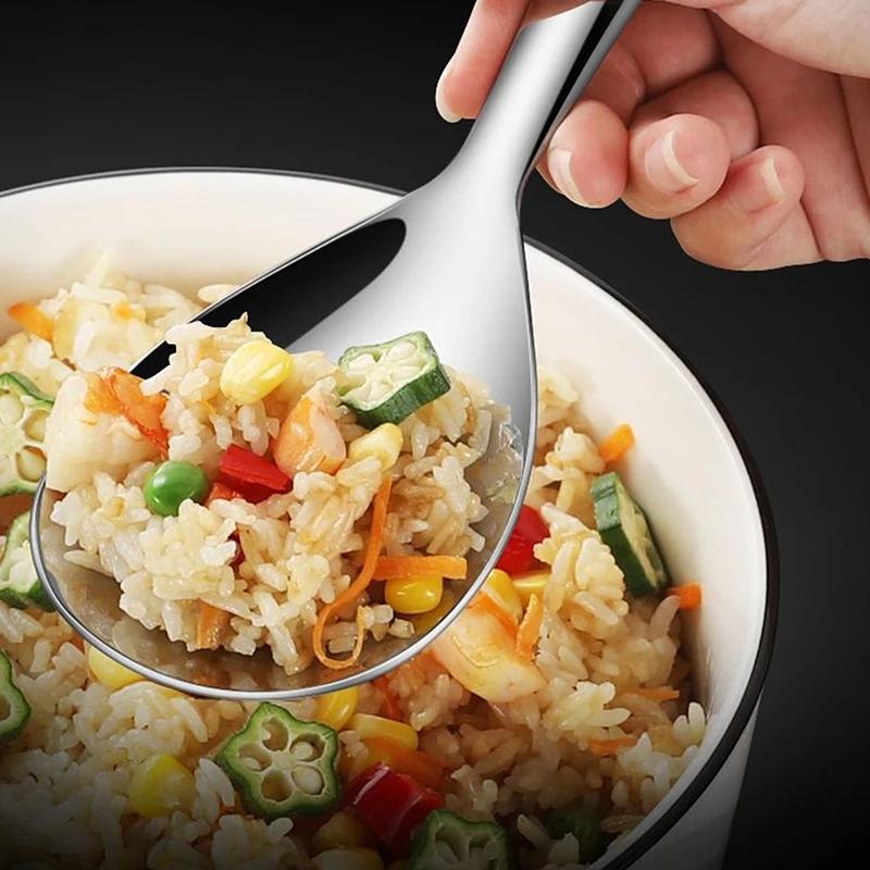 1/2/3 ชิ้น ช้อนตักข้าวแบบไม่ติ - Meal Prep With Rice บทวิจารณ์และราคา