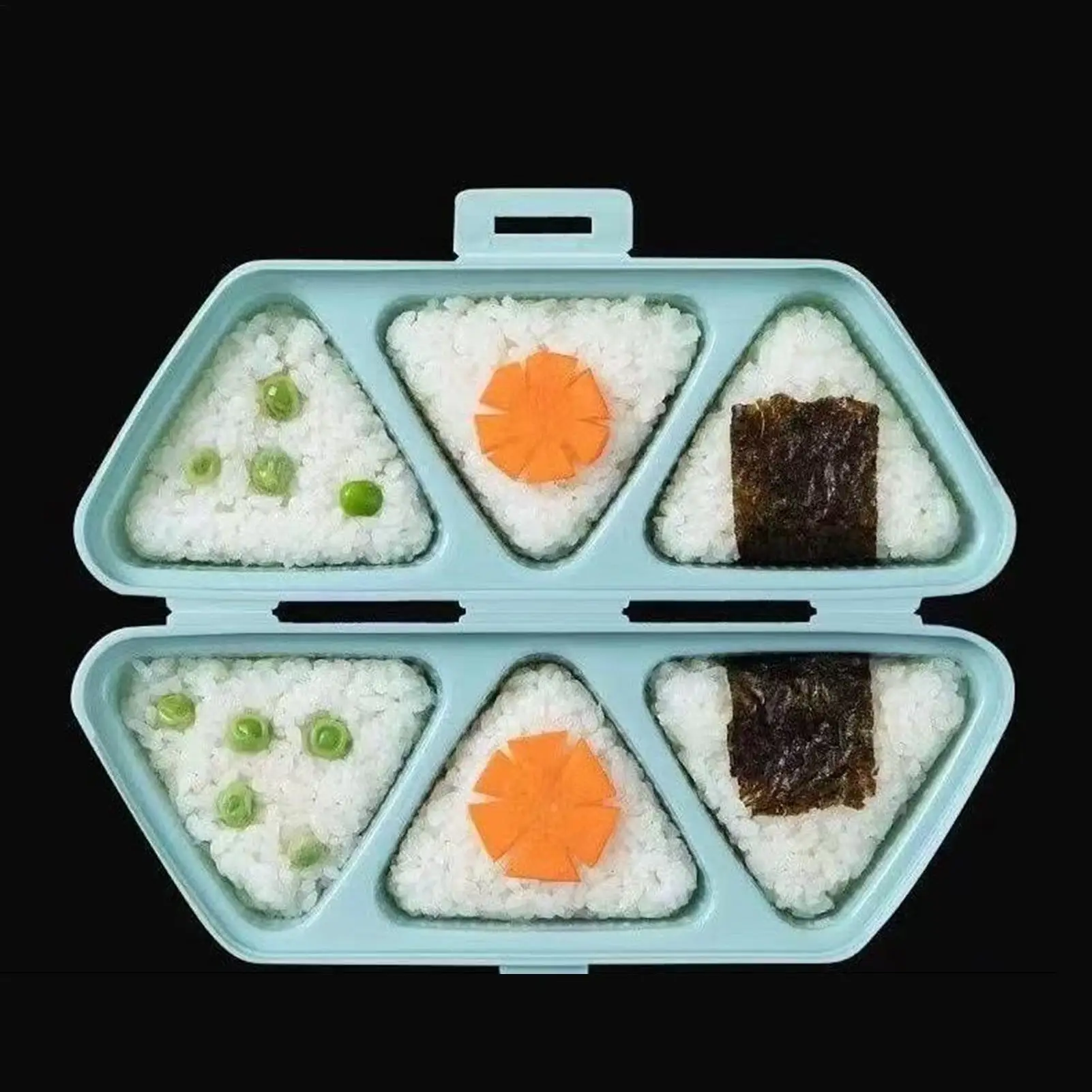 แม่พิมพ์ซูชิ 6 ช่อง รูปทรงสามเ - Meal Prep With Rice บทวิจารณ์และราคา